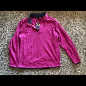 UnderArmour Golf 1/4 sweater Pink mens XXL